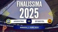 Finalissima 2025 akan mempertemukan Argentina dan Spanyol dalam laga prestisius di Wembley Stadium pada 1 Juni 2025. Siapakah yang akan keluar sebagai juara?